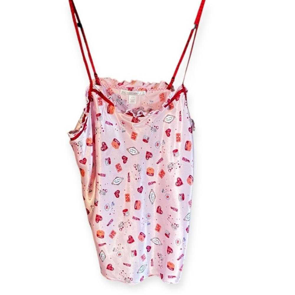 Cocique Feminine Pajamas Pink Champagne Hearts 18/20 Sleep Girls Weekend Trip